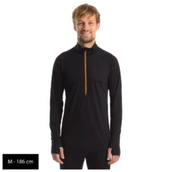 Stoic MerinoMesh150 BensjonSt. II L/S Half Zip - Merinounterwäsche -Maier Sports Verkäufe stoic merinomesh150 bensjonst ii l s half zip merinounterwaesche detail 10